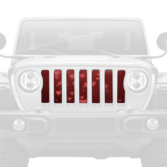 Dirty Acres® - 1-Pc Love Struck Style Perforated Main Grille