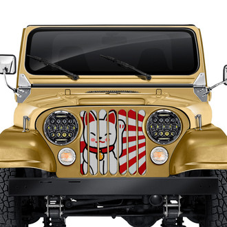 Dirty Acres® - Cartoon Character Style Grille Insert