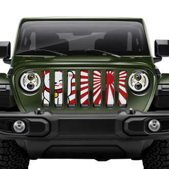Dirty Acres® - 1-Pc Lucky Cat Style Perforated Main Grille
