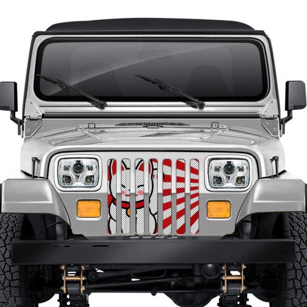 Dirty Acres® - 1-Pc Lucky Cat Style Perforated Main Grille
