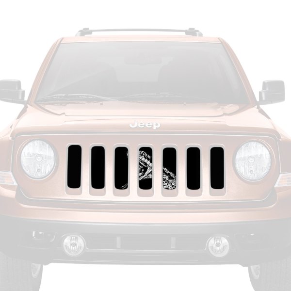 Dirty Acres® - 1-Pc Mamba Snake Style Perforated Main Grille