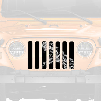 Dirty Acres® - 1-Pc Mamba Snake Style Perforated Main Grille