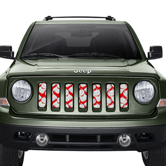 Dirty Acres® - 1-Pc Maneki Neko Style Perforated Main Grille