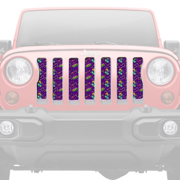 Dirty Acres® - 1-Pc Mardi Gras Style Perforated Main Grille
