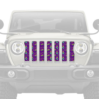 Dirty Acres® - 1-Pc Mardi Gras Style Perforated Main Grille