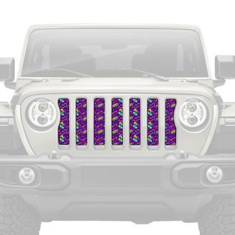 Dirty Acres® - 1-Pc Mardi Gras Style Perforated Main Grille