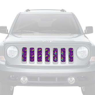 Dirty Acres® - 1-Pc Mardi Gras Style Perforated Main Grille