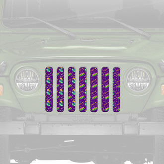 Dirty Acres® - 1-Pc Mardi Gras Style Perforated Main Grille
