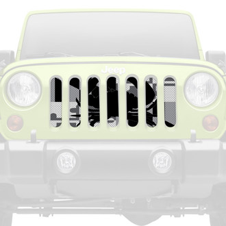 Dirty Acres® - 1-Pc Maryland Tactical Crab Flag Style Perforated Main Grille