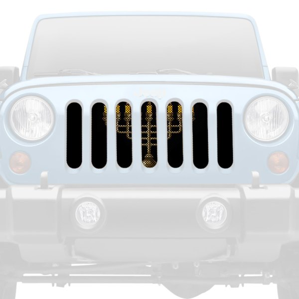 Dirty Acres® - 1-Pc Menorah Style Perforated Main Grille