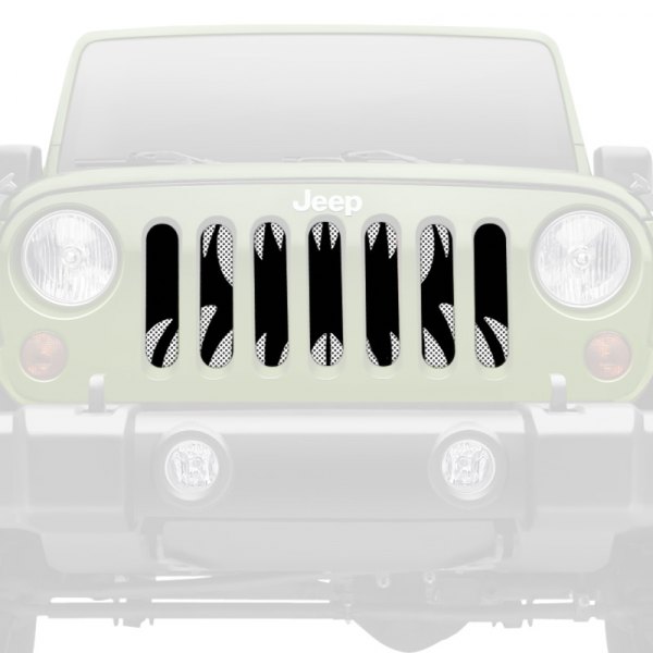 Dirty Acres® - 1-Pc Monster Teeth Style Perforated Main Grille