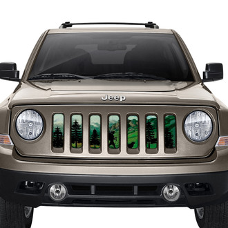 Dirty Acres® - 1-Pc Hiker Green Mountain Style Perforated Main Grille