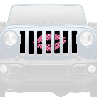 Dirty Acres® - 1-Pc Muah! Kiss Style Perforated Main Grille