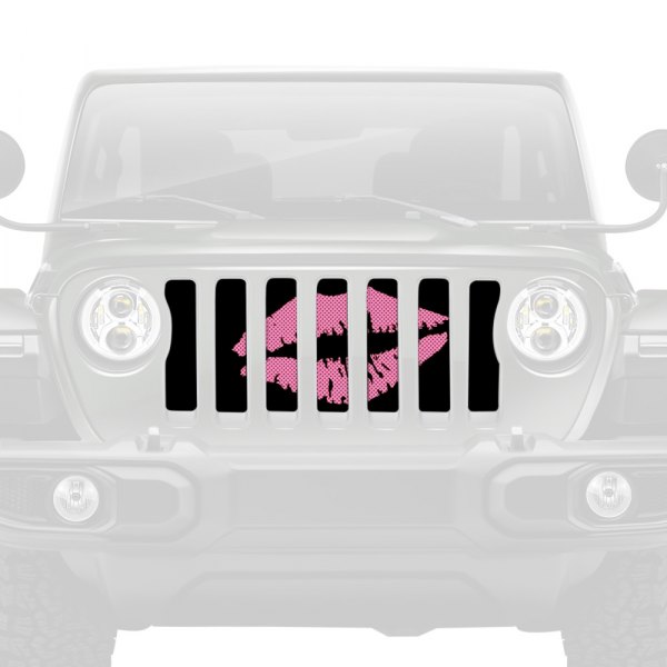 Dirty Acres® - 1-Pc Muah! Kiss Style Perforated Main Grille