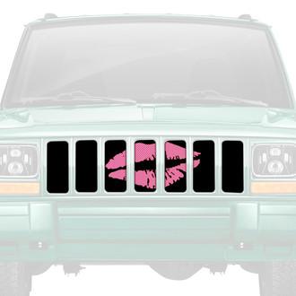 Dirty Acres® - 1-Pc Muah! Kiss Style Perforated Main Grille