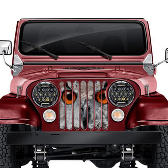 Dirty Acres® - 1-Pc Night Owl Style Perforated Main Grille