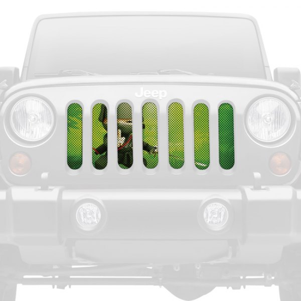Dirty Acres® - 1-Pc Ninja Warrior Style Perforated Main Grille