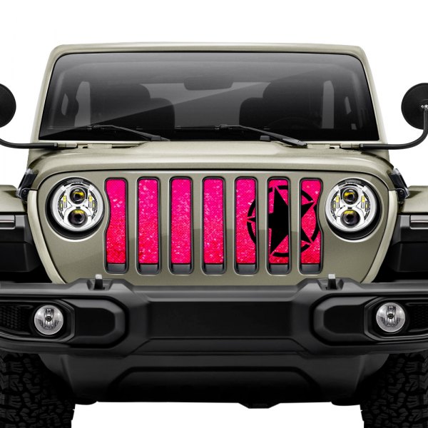 Dirty Acres® - 1-Pc Oscar Mike Style Pink Fleck Perforated Main Grille