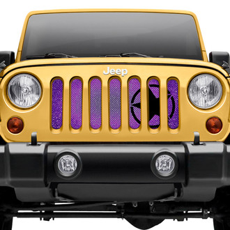 Dirty Acres® - 1-Pc Oscar Mike Style Purple Fleck Perforated Main Grille
