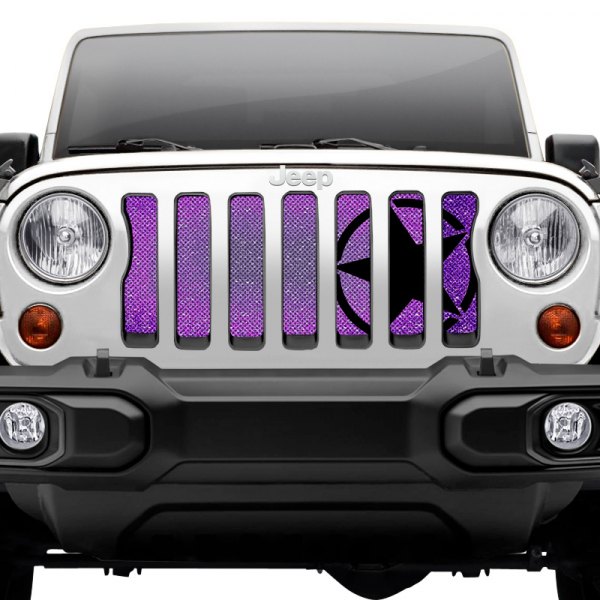 Dirty Acres® - 1-Pc Oscar Mike Style Purple Fleck Perforated Main Grille