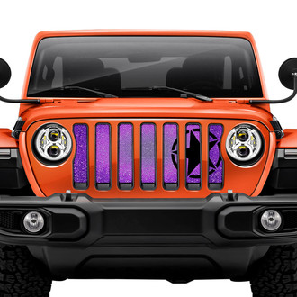 Dirty Acres® - 1-Pc Oscar Mike Style Purple Fleck Perforated Main Grille