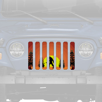 Dirty Acres® - 1-Pc Platinum Bigfoot Sunset Style Perforated Main Grille