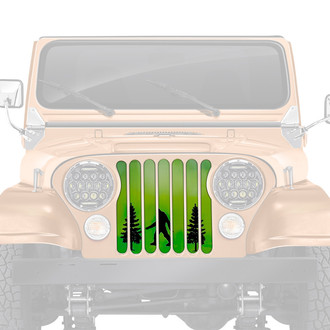 Dirty Acres® - 1-Pc Platinum Bigfoot Style Perforated Main Grille