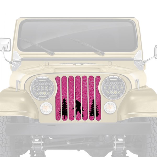 Dirty Acres® - 1-Pc Platinum Bigfoot Style Perforated Main Grille