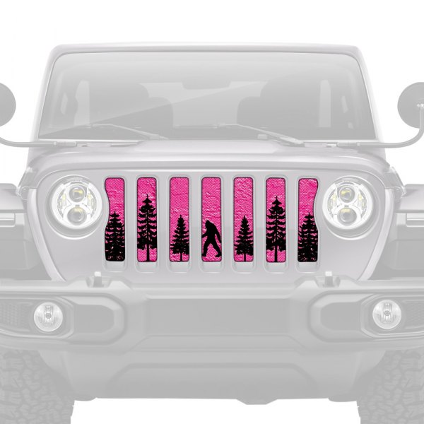 Dirty Acres® - 1-Pc Platinum Bigfoot Style Perforated Main Grille