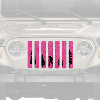 Dirty Acres® - 1-Pc Platinum Bigfoot Style Perforated Main Grille