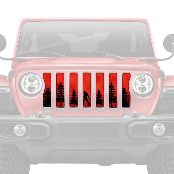 Dirty Acres® - 1-Pc Platinum Bigfoot Style Perforated Main Grille