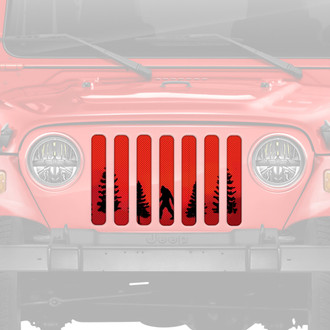 Dirty Acres® - 1-Pc Platinum Bigfoot Style Perforated Main Grille