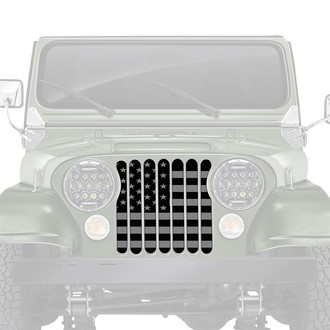 Dirty Acres® - 1-Pc Platinum American Tactical Style Perforated Main Grille