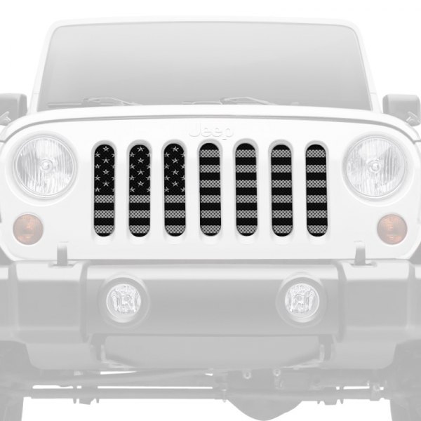 Dirty Acres® - 1-Pc Platinum American Tactical Style Perforated Main Grille