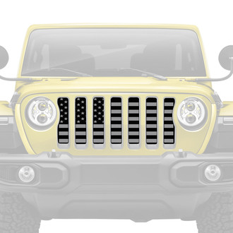 Dirty Acres® - 1-Pc Platinum American Tactical Style Perforated Main Grille