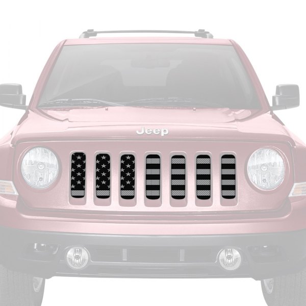 Dirty Acres® - 1-Pc Platinum American Tactical Style Perforated Main Grille