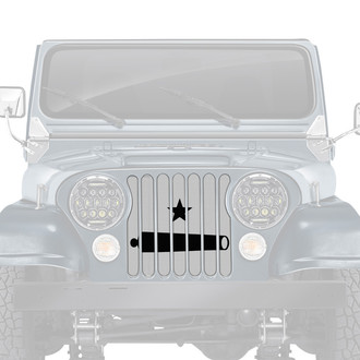 Dirty Acres® - 1-Pc Platinum Come and Take It Style Perforated Main Grille