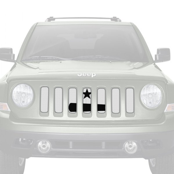 Dirty Acres® - 1-Pc Platinum Come and Take It Style Perforated Main Grille