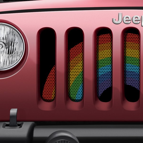 Dirty Acres® - Pride Style Perforated Grille Insert