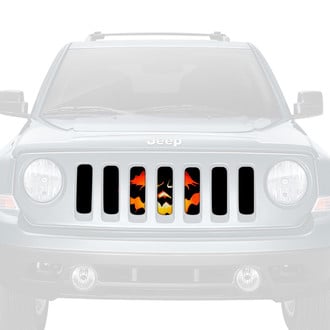 Dirty Acres® - 1-Pc Pumpkin Face Style Perforated Main Grille