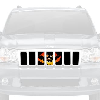 Dirty Acres® - 1-Pc Pumpkin Face Style Perforated Main Grille