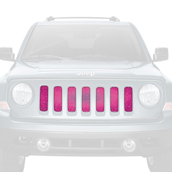 Dirty Acres® - 1-Pc Fleck Style Purple Perforated Main Grille