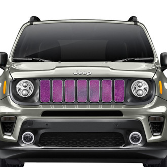 Dirty Acres® - 1-Pc Fleck Style Purple Perforated Main Grille