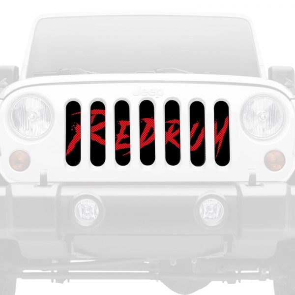 Dirty Acres® - 1-Pc Redrum Style Perforated Main Grille