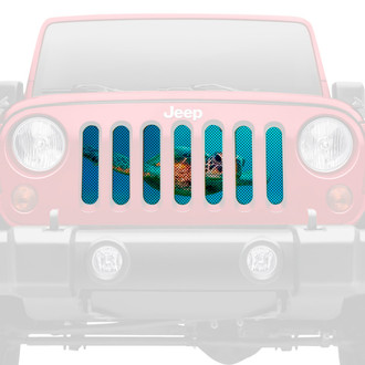 Dirty Acres® - 1-Pc Rip Tide Sea Turtle Style Perforated Main Grille