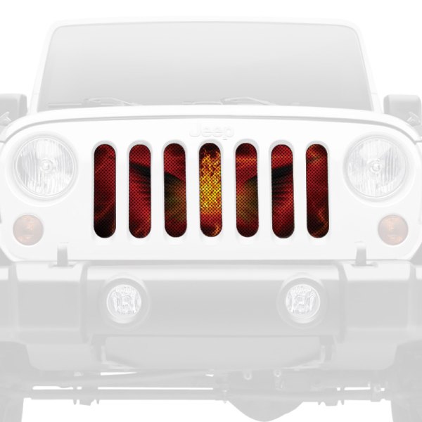 Dirty Acres® - 1-Pc Ring of Fire Style Perforated Main Grille