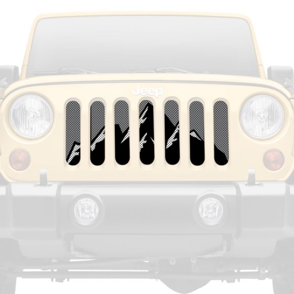 Dirty Acres® - 1-Pc Rocky Top Style Perforated Main Grille