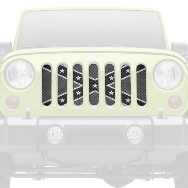 Dirty Acres® - 1-Pc Rustic Rebel Style Perforated Main Grille