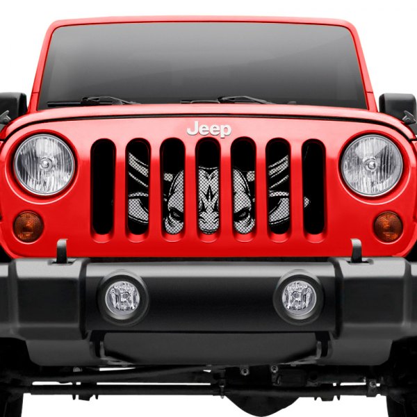 Dirty Acres® - 1-Pc Running of the Bulls Style Perforated Main Grille