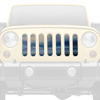 Dirty Acres® - 1-Pc Saltwater Style Perforated Main Grille
